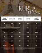 KURTA KLASIK Arjuna Series - BAYU HITAM