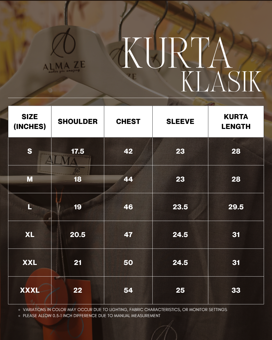 KURTA KLASIK Arjuna Series - BAYU HITAM
