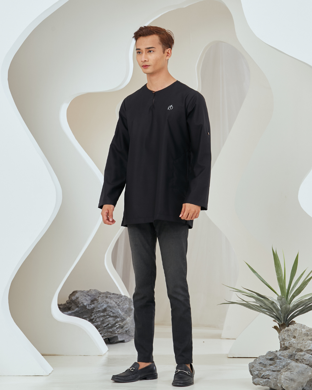 KURTA KLASIK Arjuna Series - BAYU HITAM